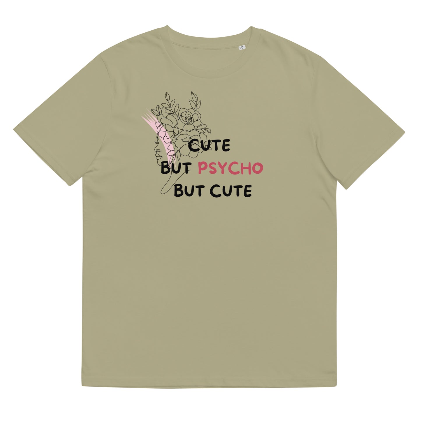 Unisex organic cotton t-shirt Cute-Psyco