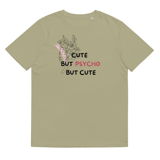 Unisex organic cotton t-shirt Cute-Psyco