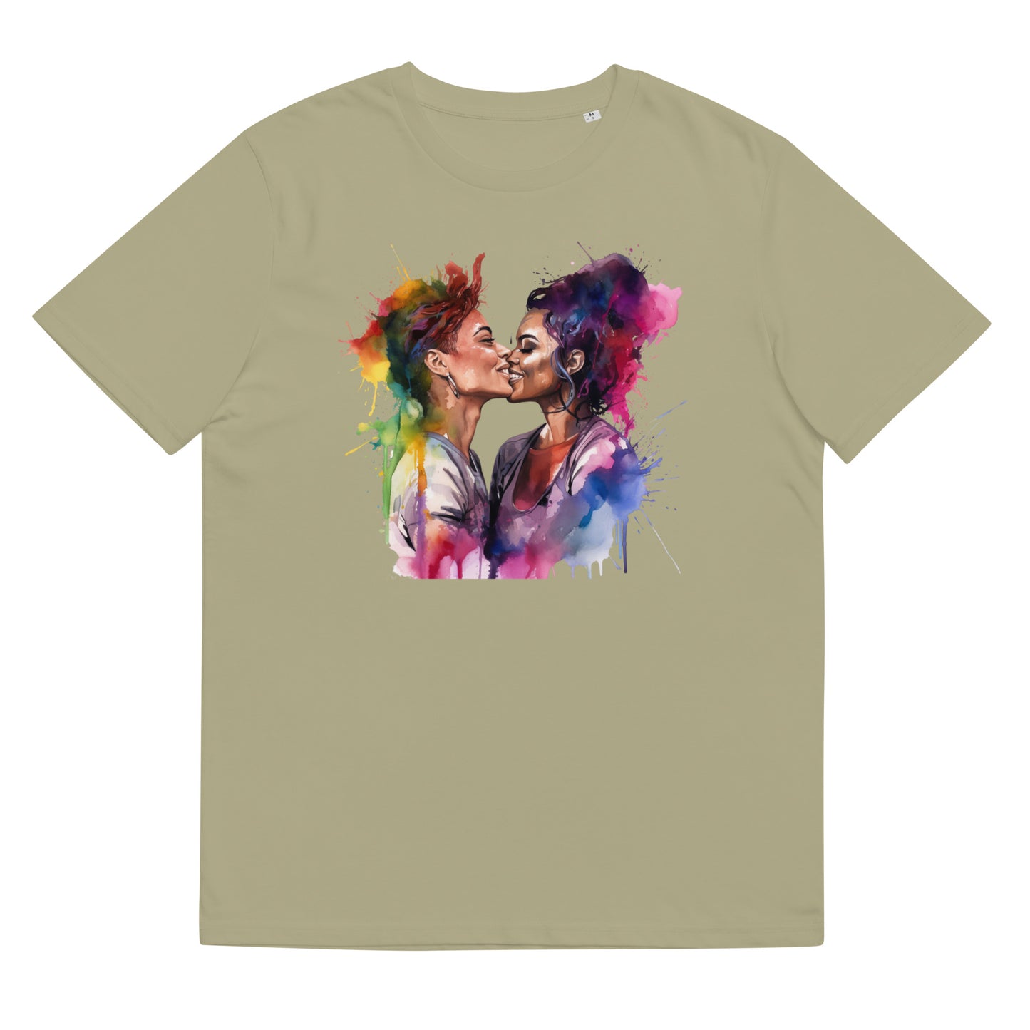 Unisex organic cotton t-shirt Les Kiss