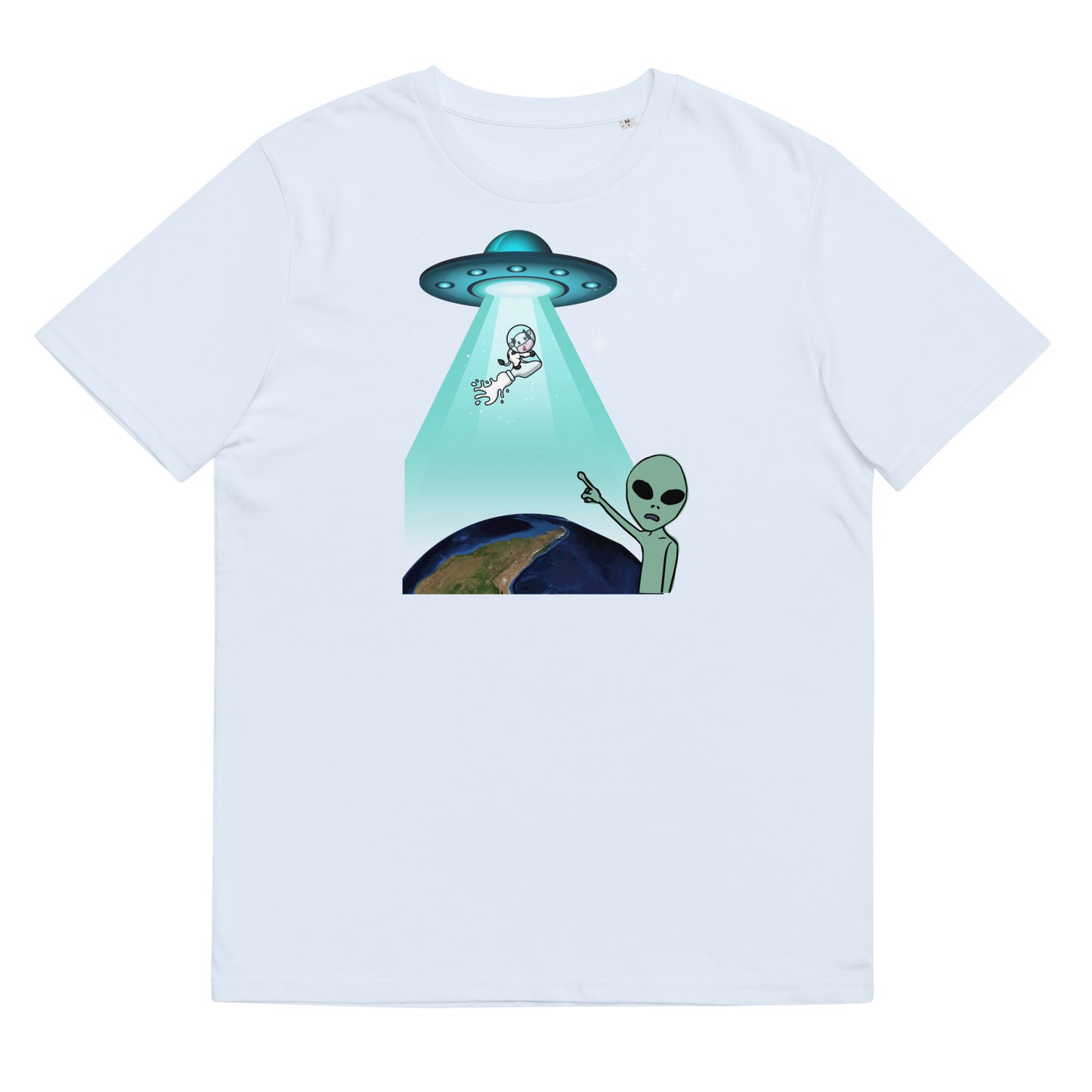 Unisex organic cotton t-shirt UFO