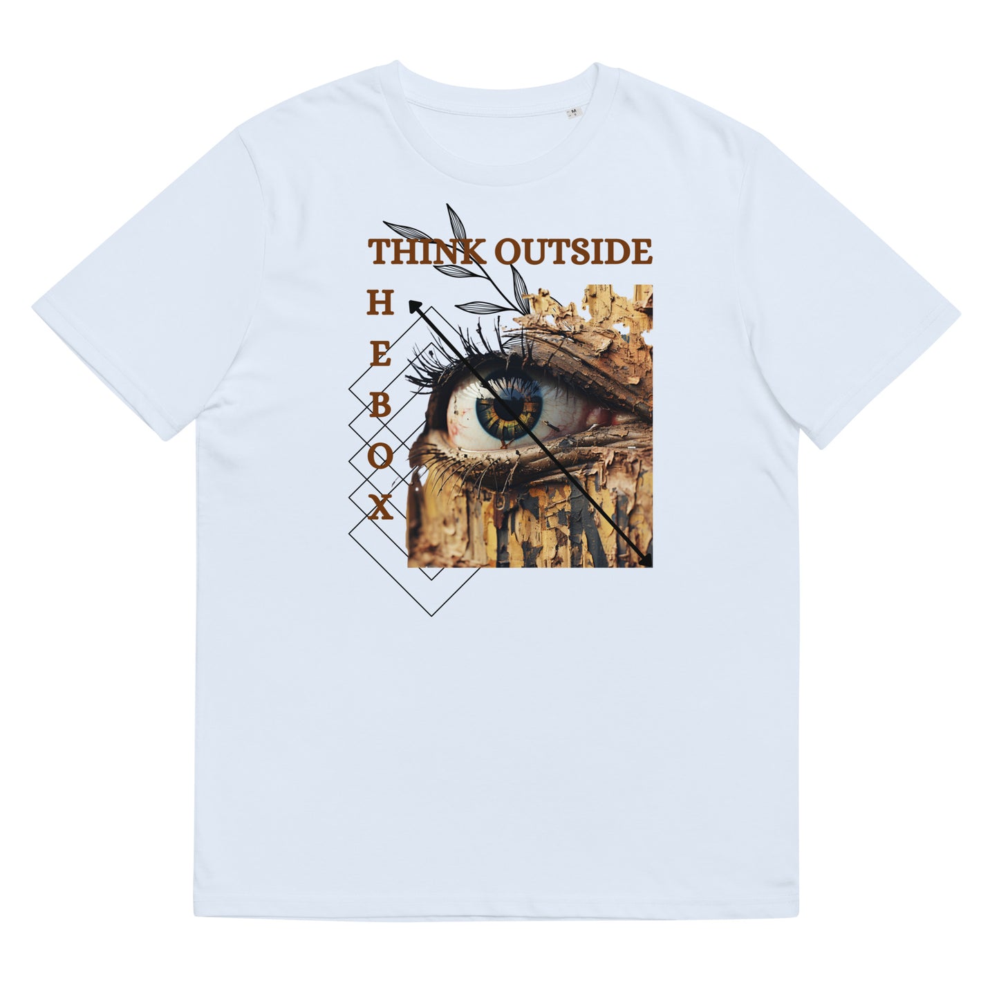 Unisex organic cotton t-shirt Open your