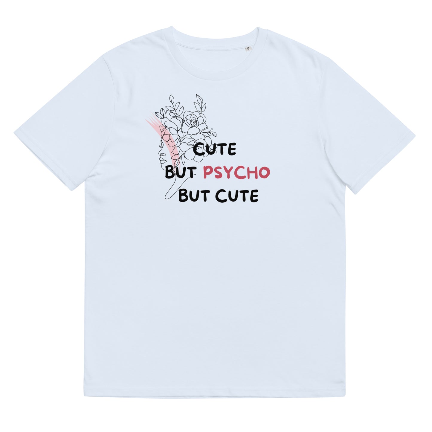 Unisex organic cotton t-shirt Cute-Psyco