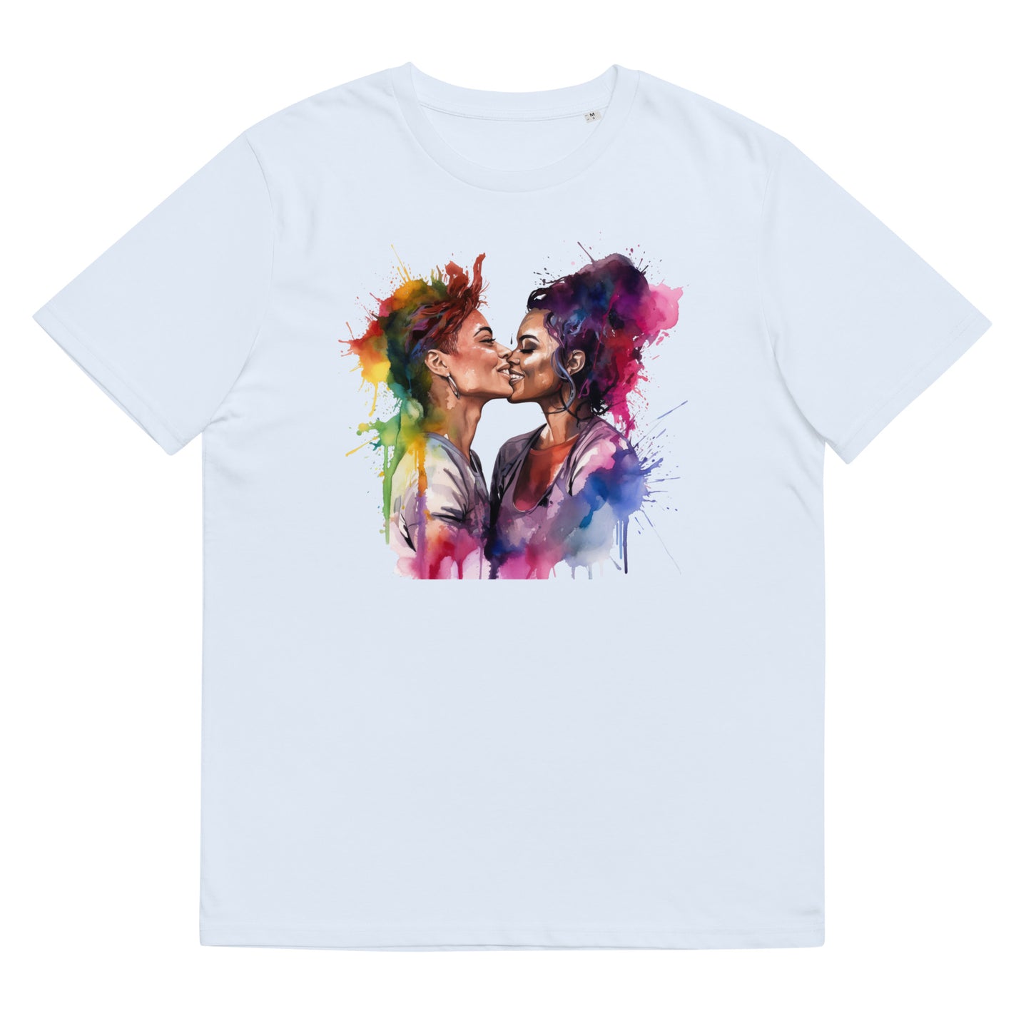 Unisex organic cotton t-shirt Les Kiss