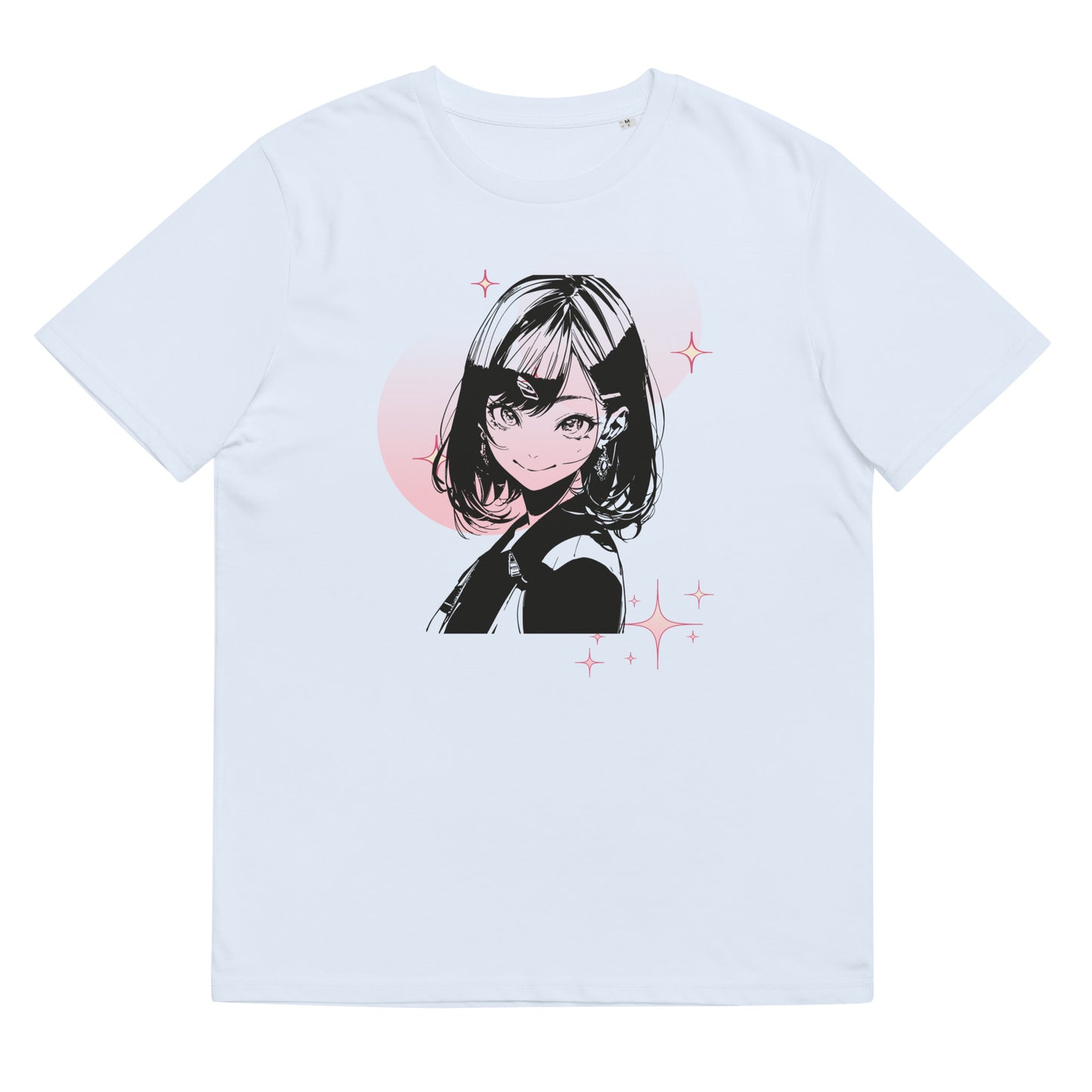 Unisex organic cotton t-shirt Manga Girl