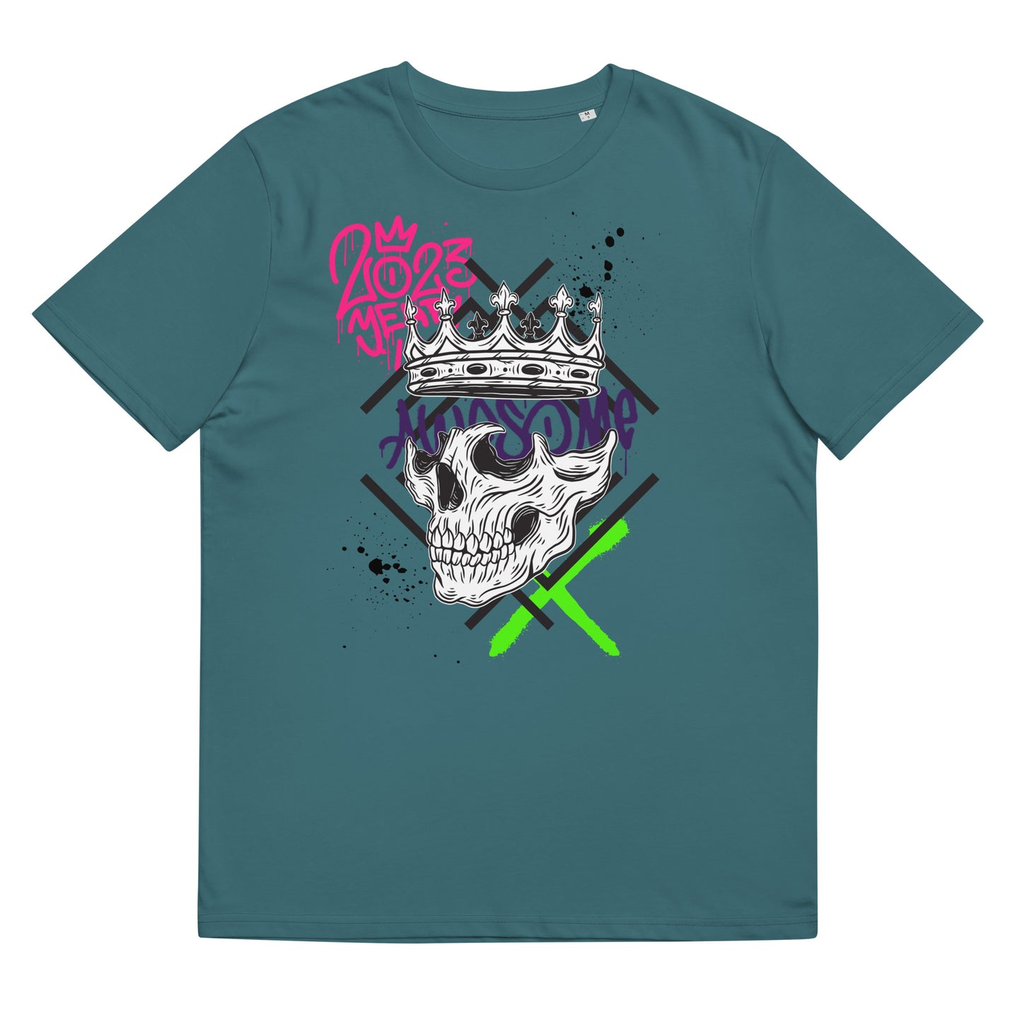 Unisex organic cotton t-shirt Skull