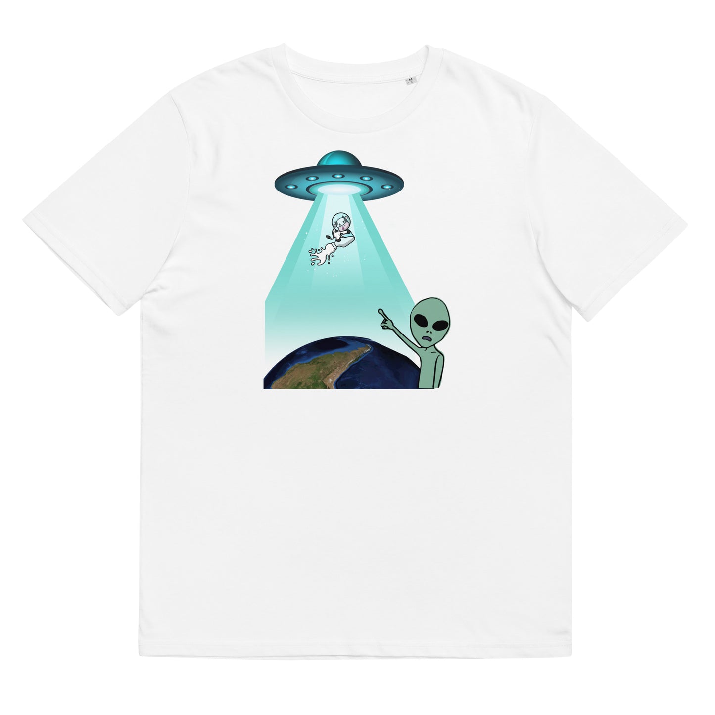 Unisex organic cotton t-shirt UFO