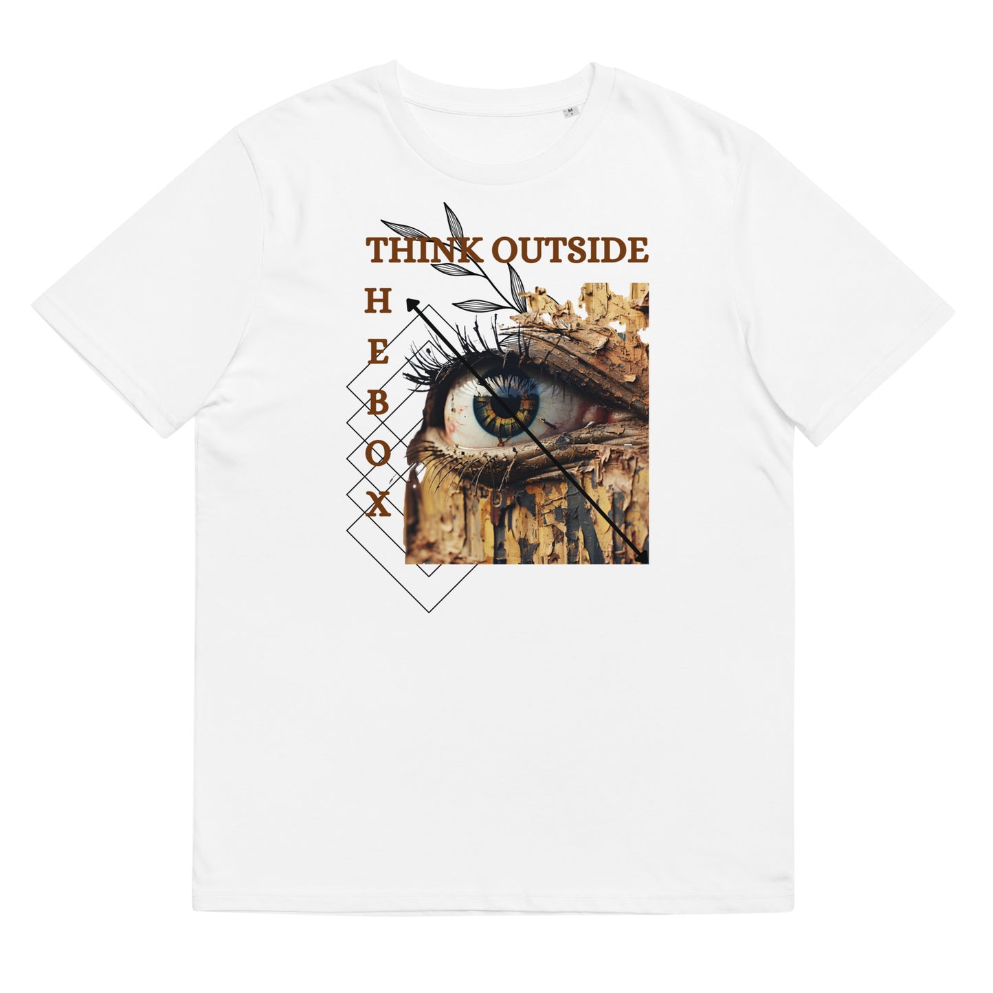 Unisex organic cotton t-shirt Open your