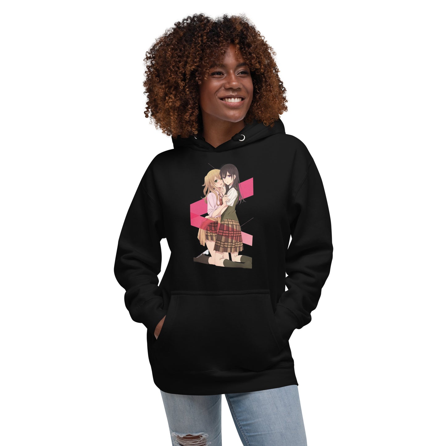 Unisex Hoodie Manga Girl