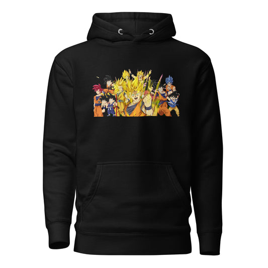 Unisex Hoodie Manga Style