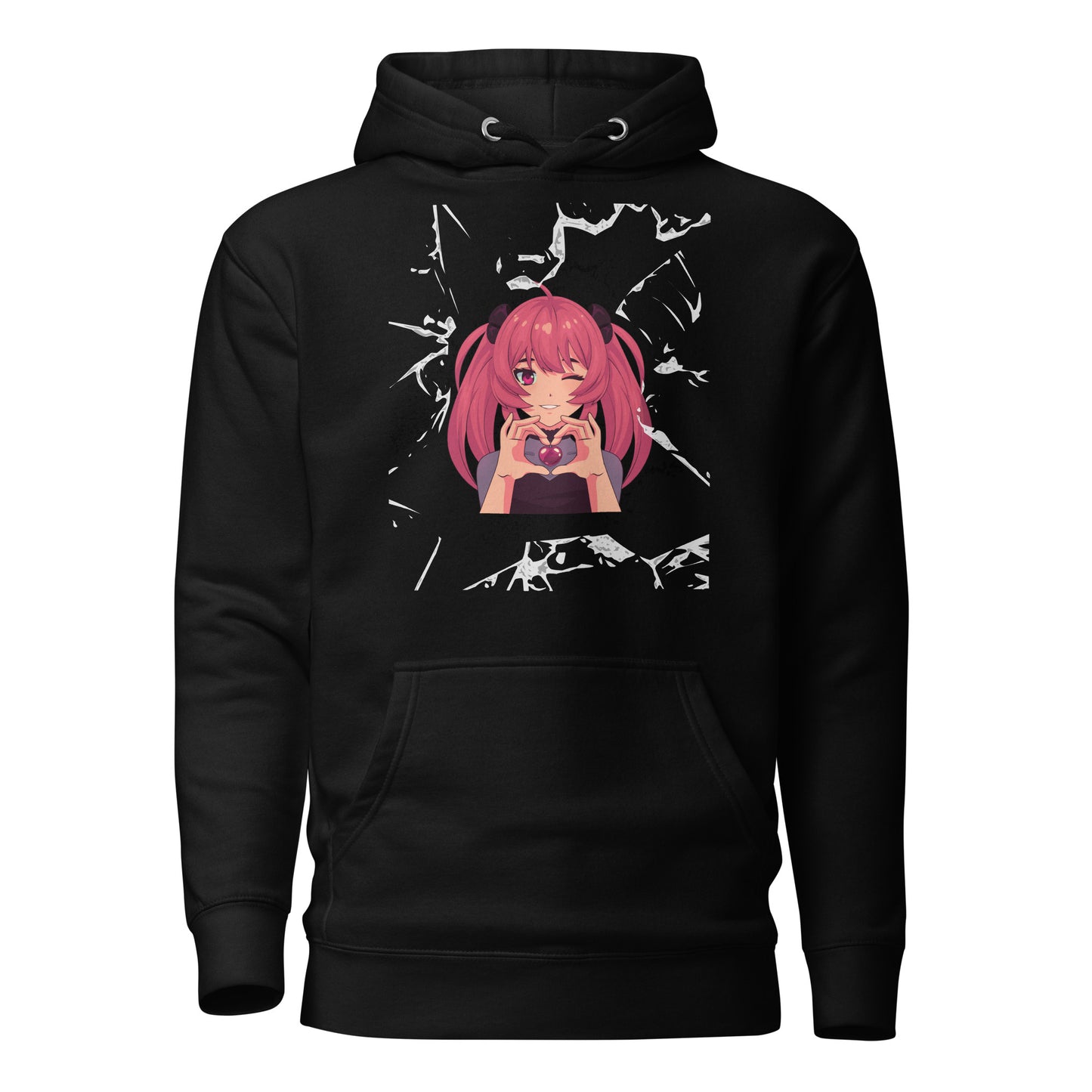 Unisex Hoodie Manga Girl