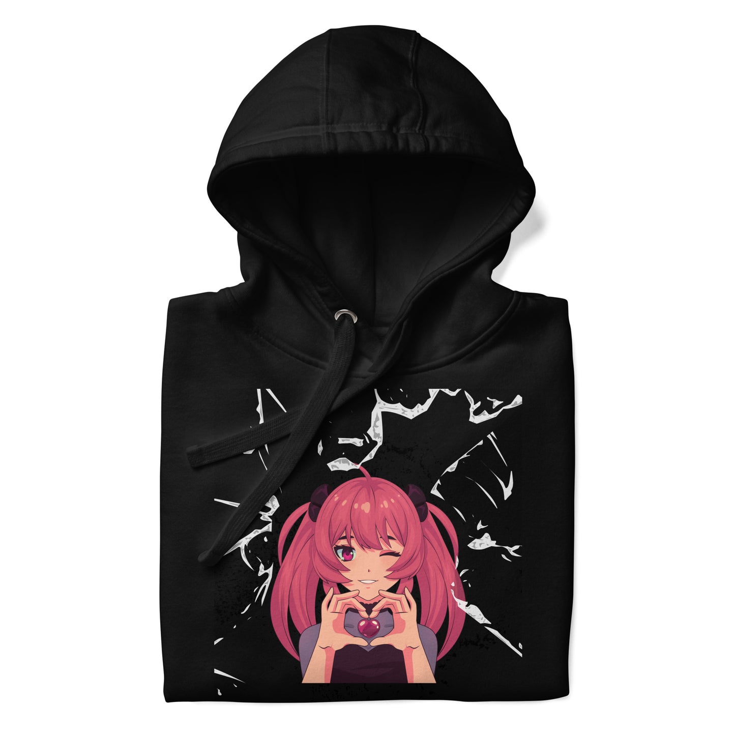 Unisex Hoodie Manga Girl