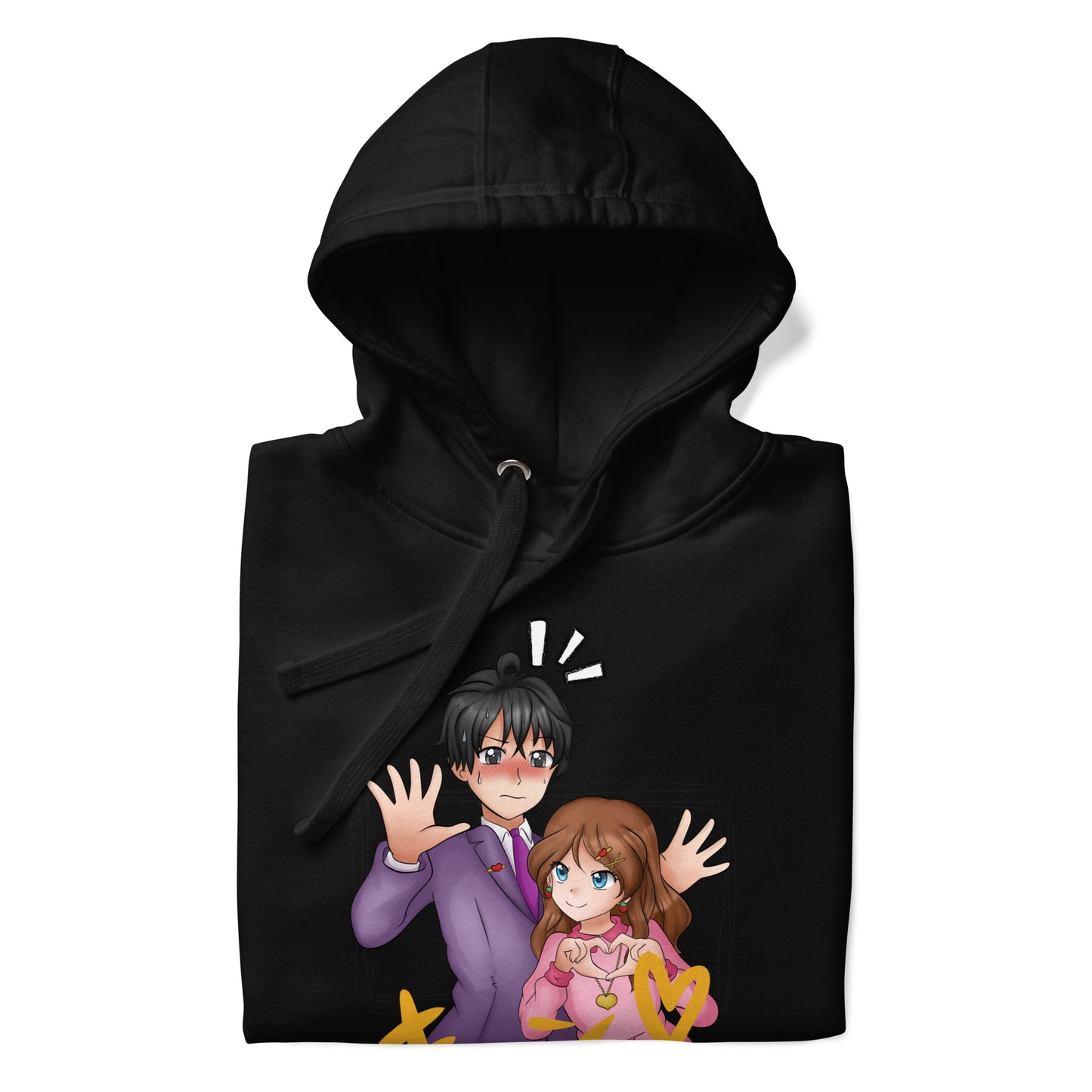 Unisex Hoodie Manga Love