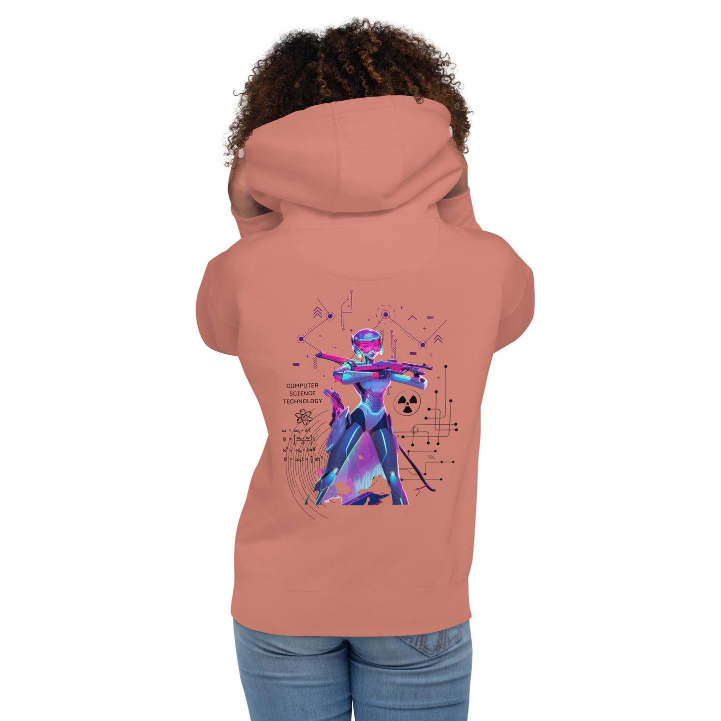 Unisex Hoodie Robot