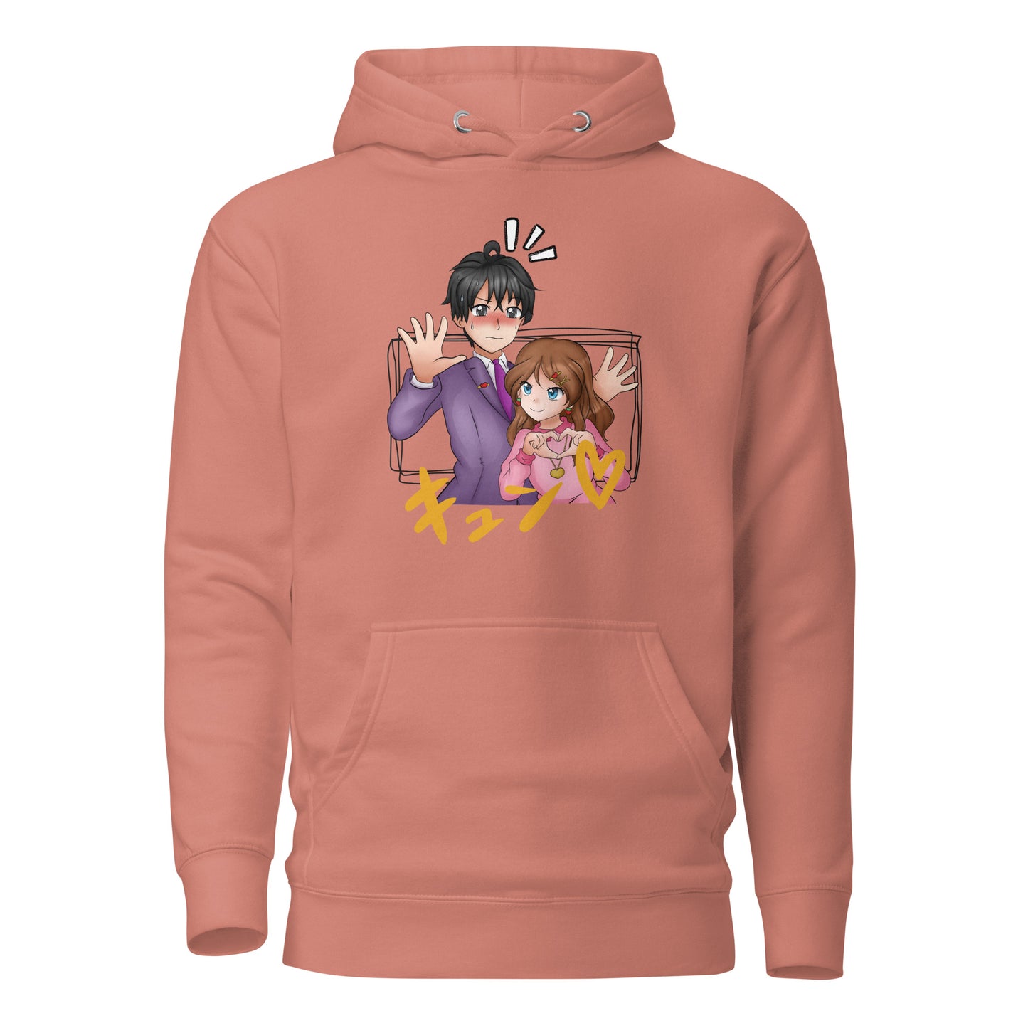 Unisex Hoodie Manga Love