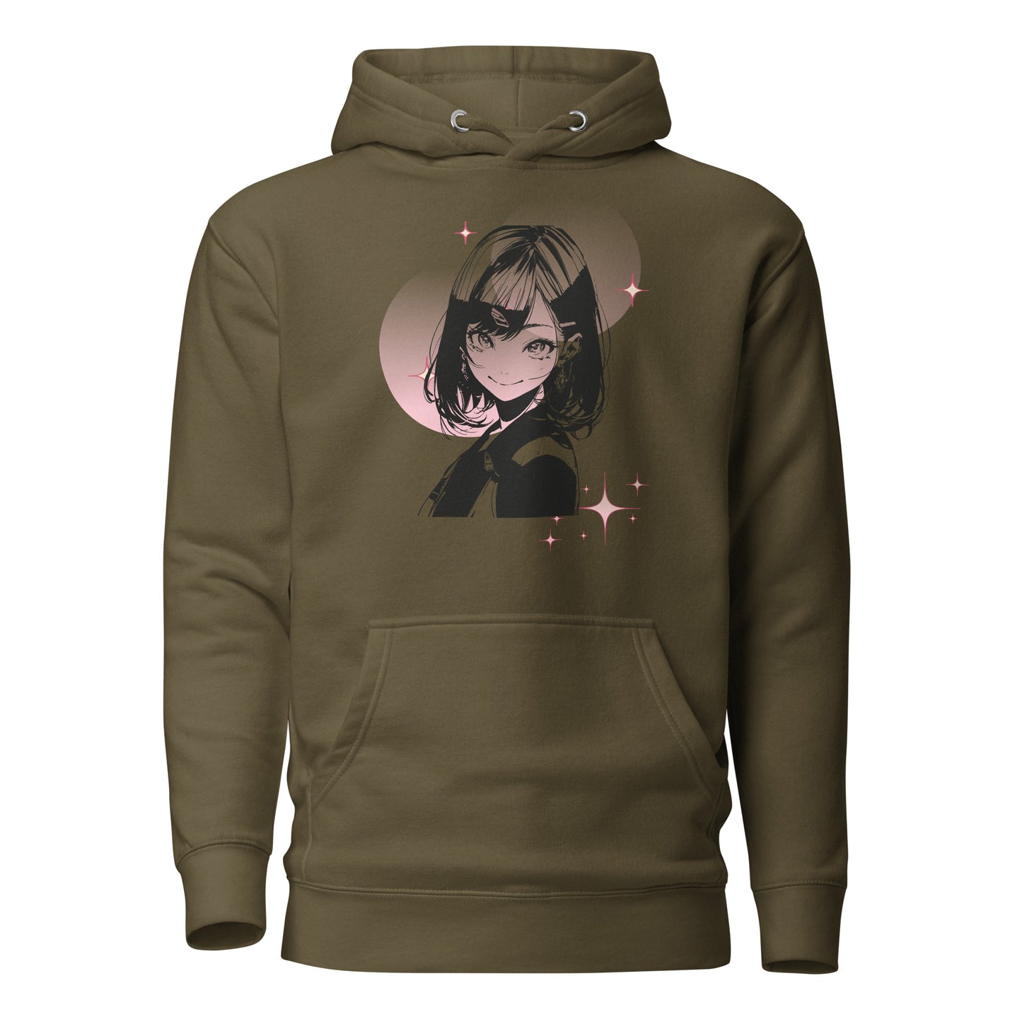 Unisex Hoodie Manga Girl