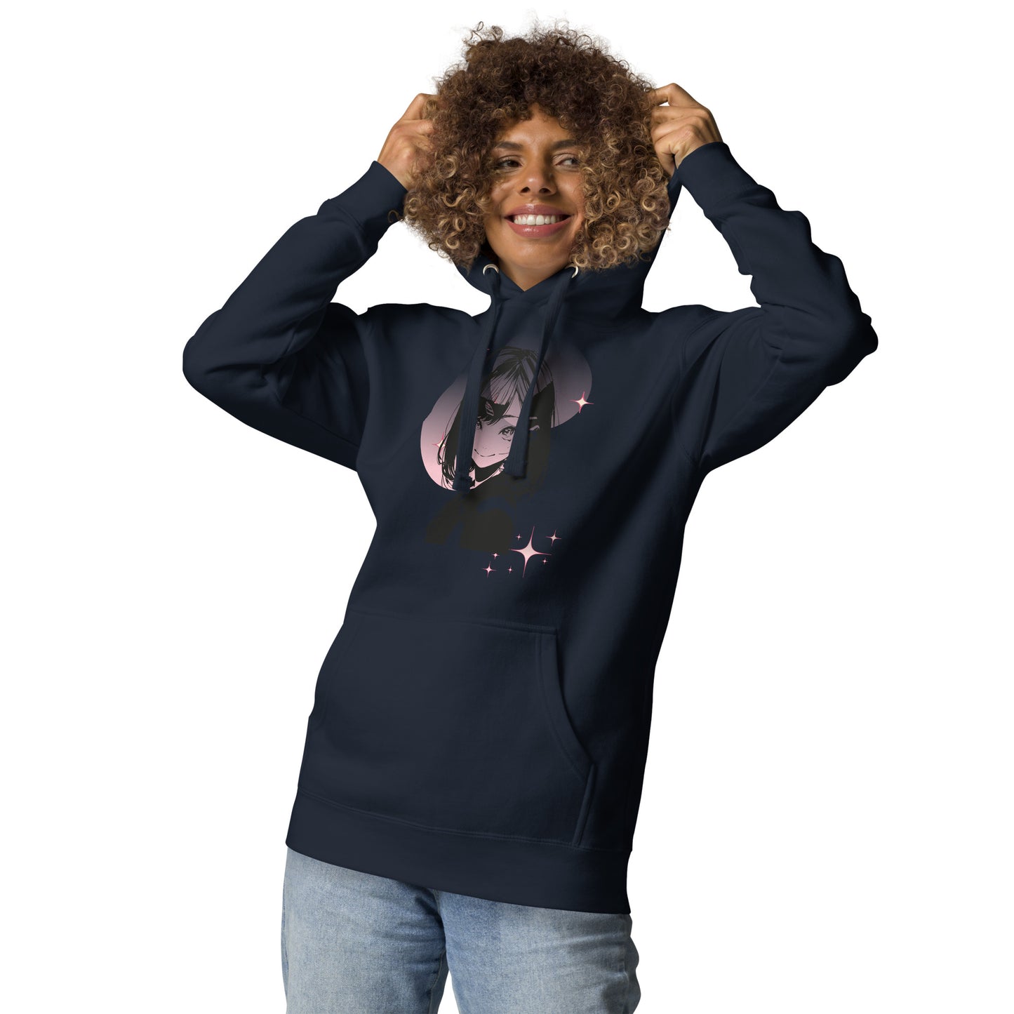 Unisex Hoodie Manga Girl