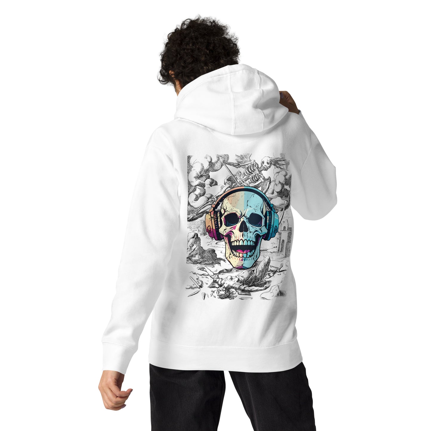 Unisex Hoodie Skull