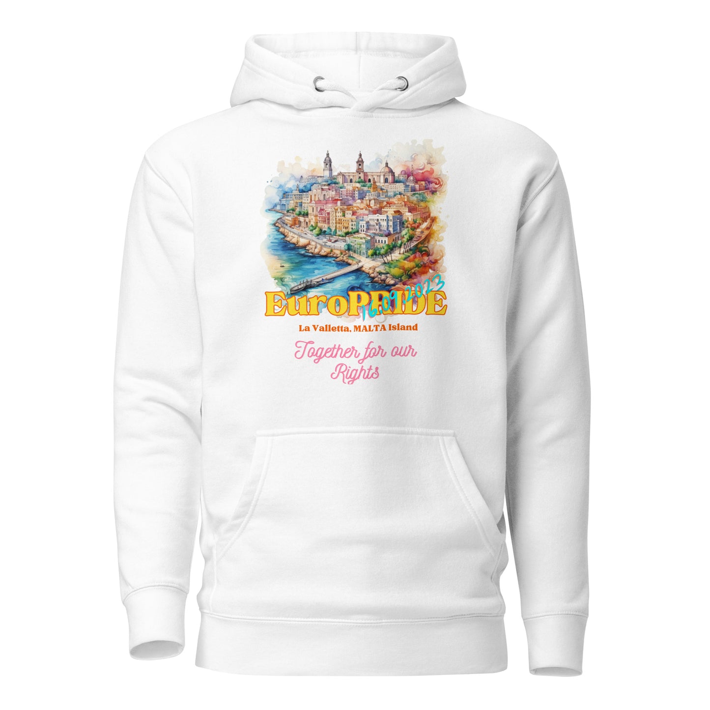 Unisex Hoodie Special for EUROPRIDE MALTA 2023