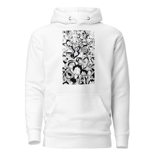 Unisex Hoodie Manga Style