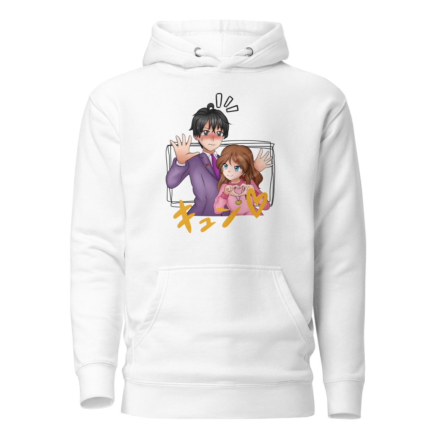 Unisex Hoodie Manga Love