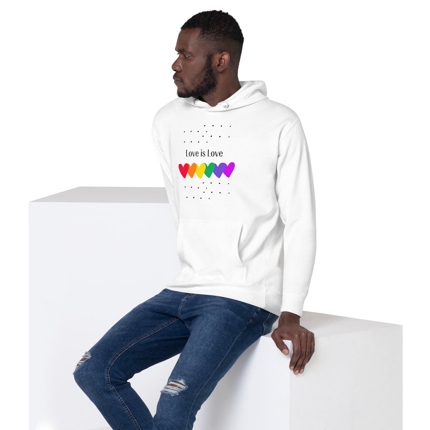 Unisex Hoodie Love is Love