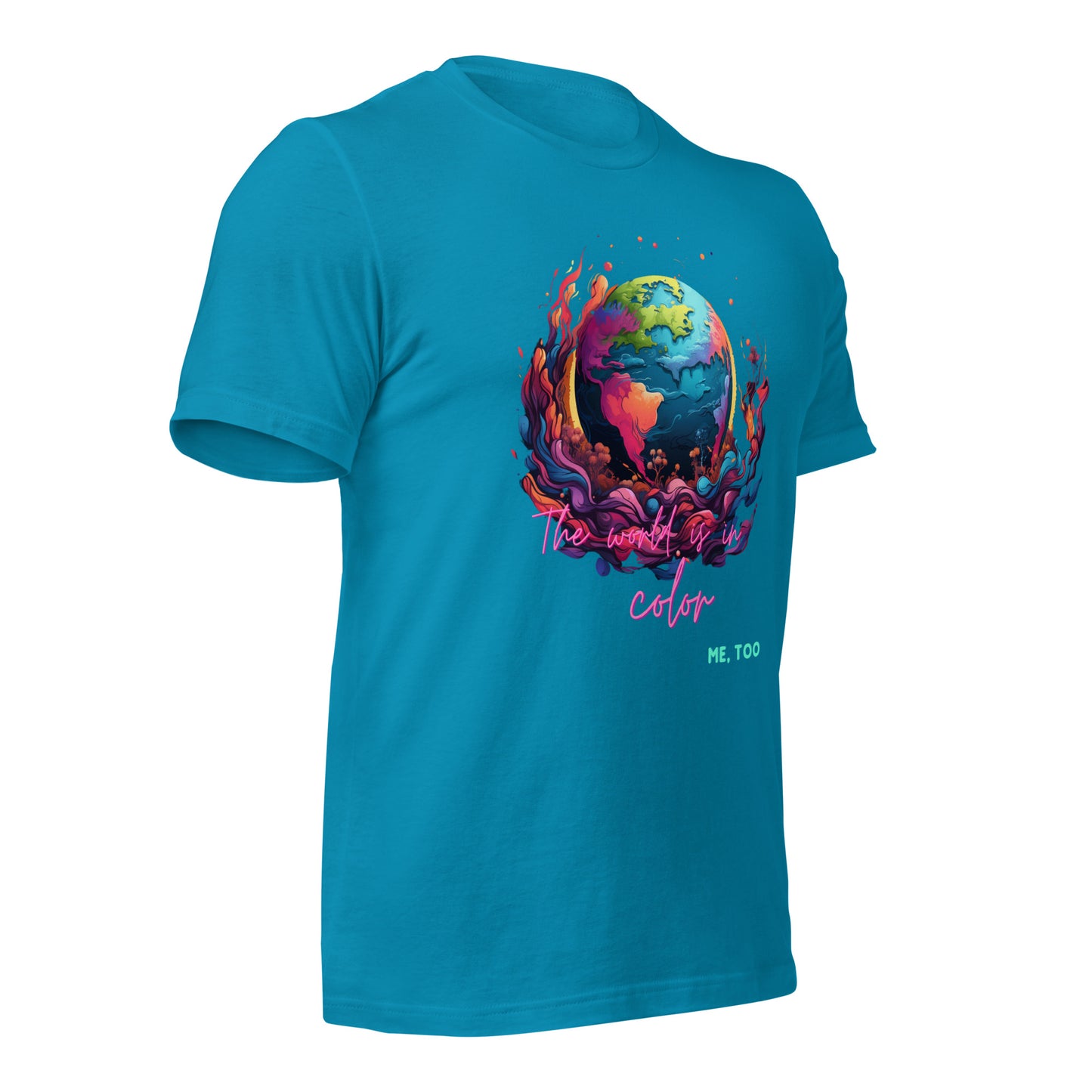 Unisex t-shirt WORLD Colours, Me Too