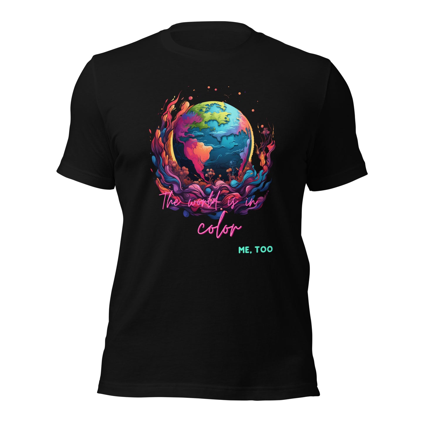 Unisex t-shirt WORLD Colours, Me Too