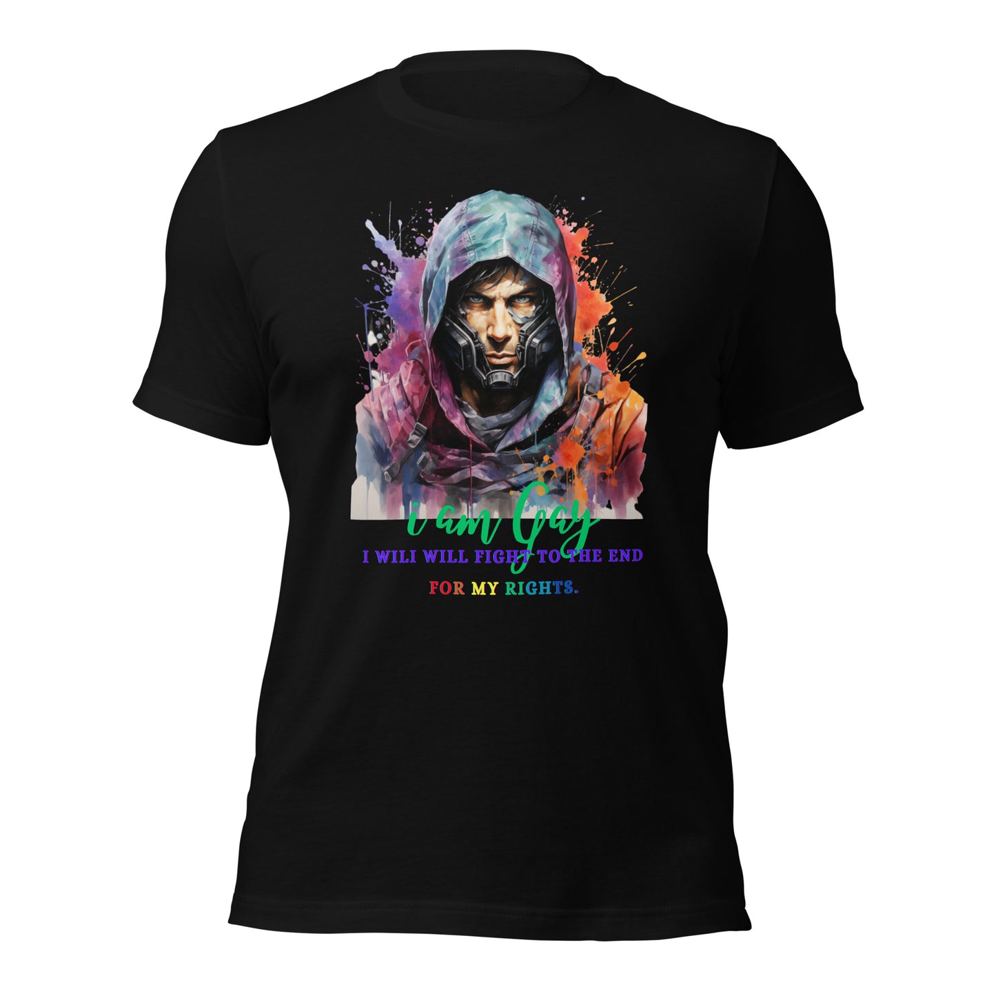 Unisex t-shirt I AM GAY