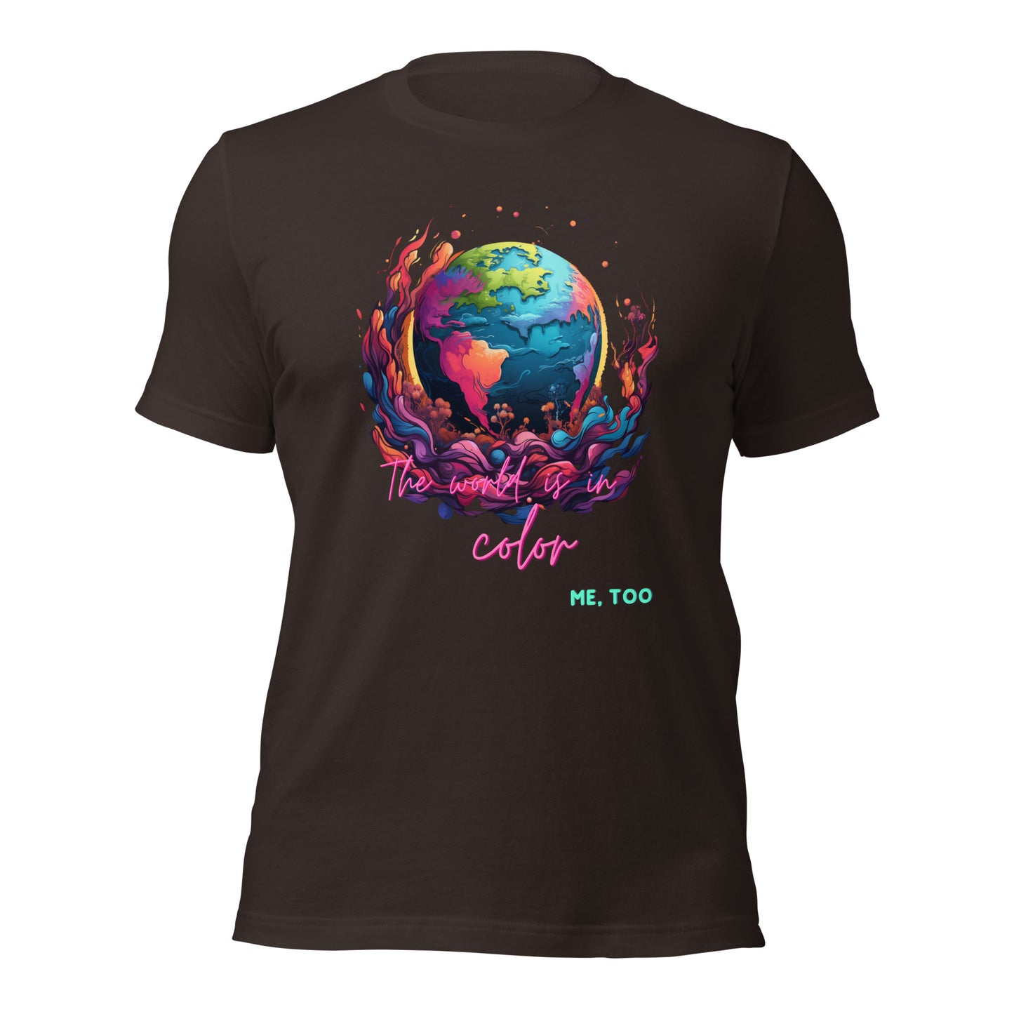 Unisex t-shirt WORLD Colours, Me Too