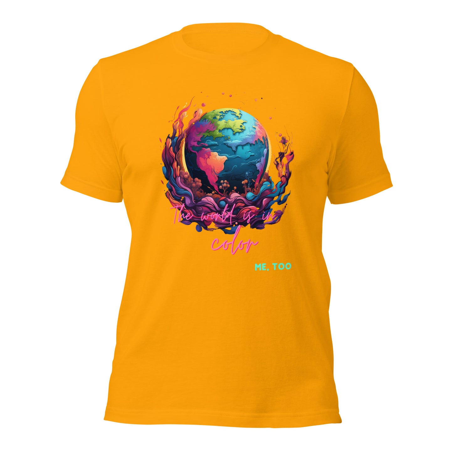 Unisex t-shirt WORLD Colours, Me Too