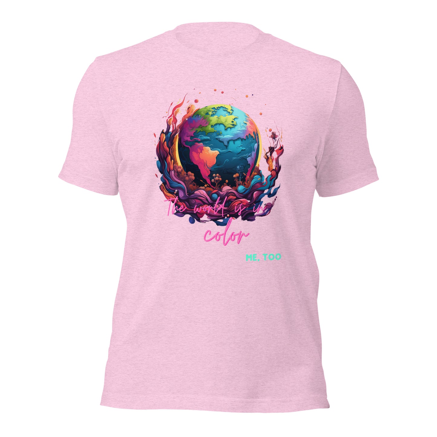 Unisex t-shirt WORLD Colours, Me Too