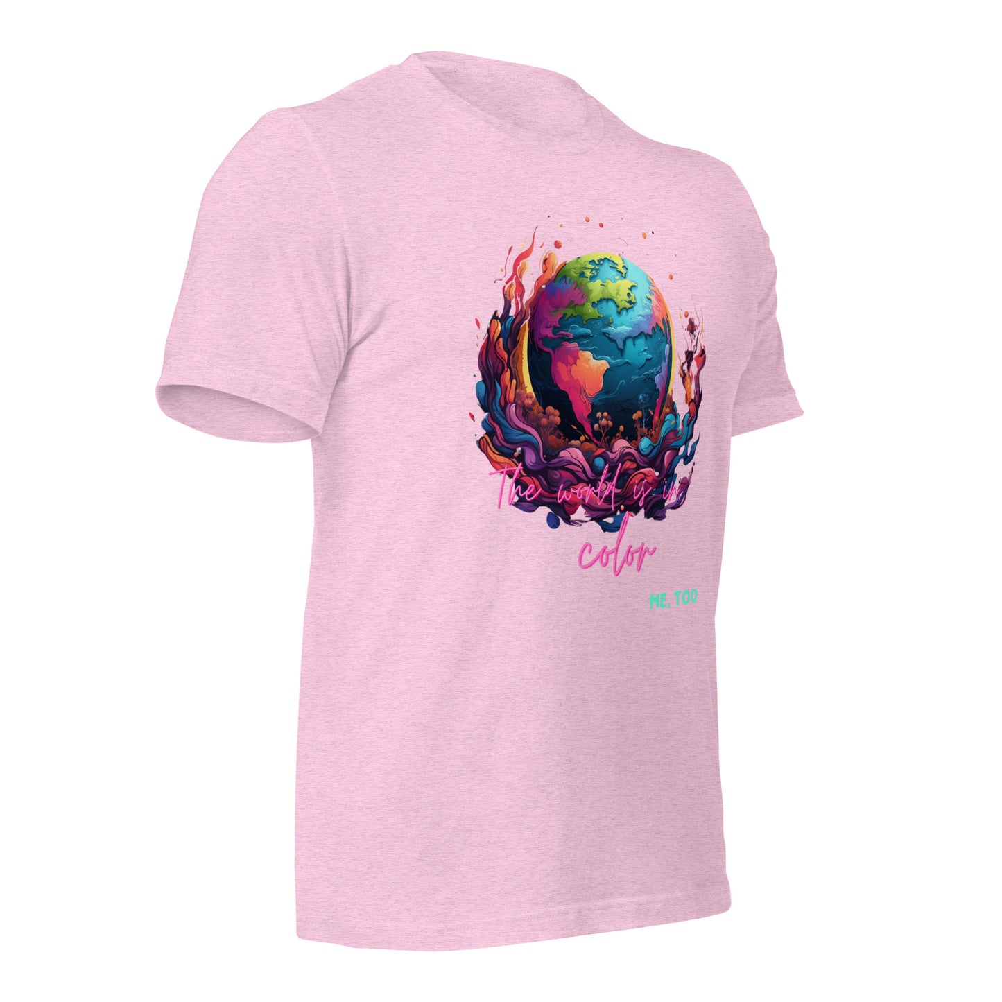 Unisex t-shirt WORLD Colours, Me Too