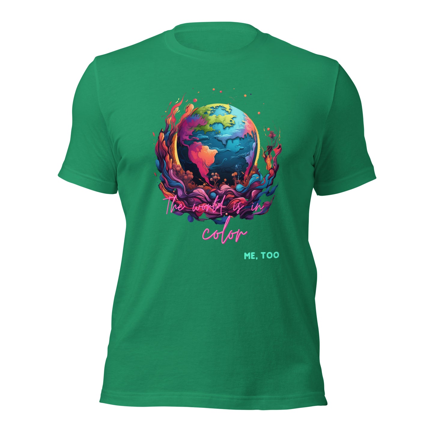 Unisex t-shirt WORLD Colours, Me Too