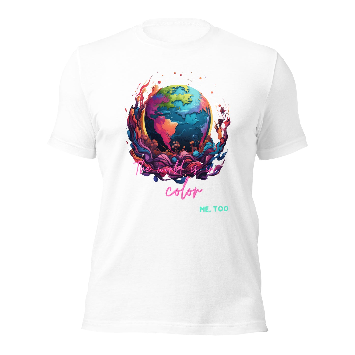 Unisex t-shirt WORLD Colours, Me Too