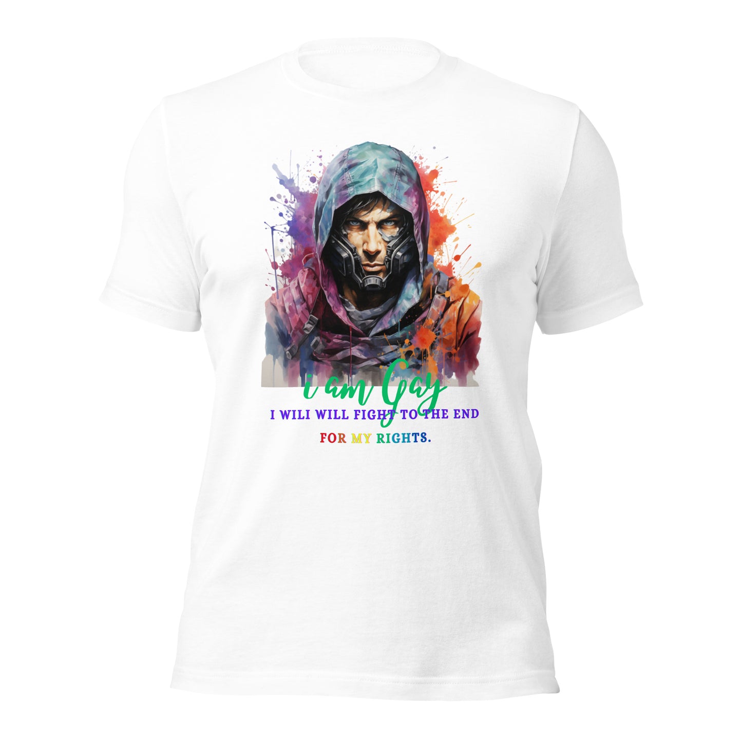 Unisex t-shirt I AM GAY