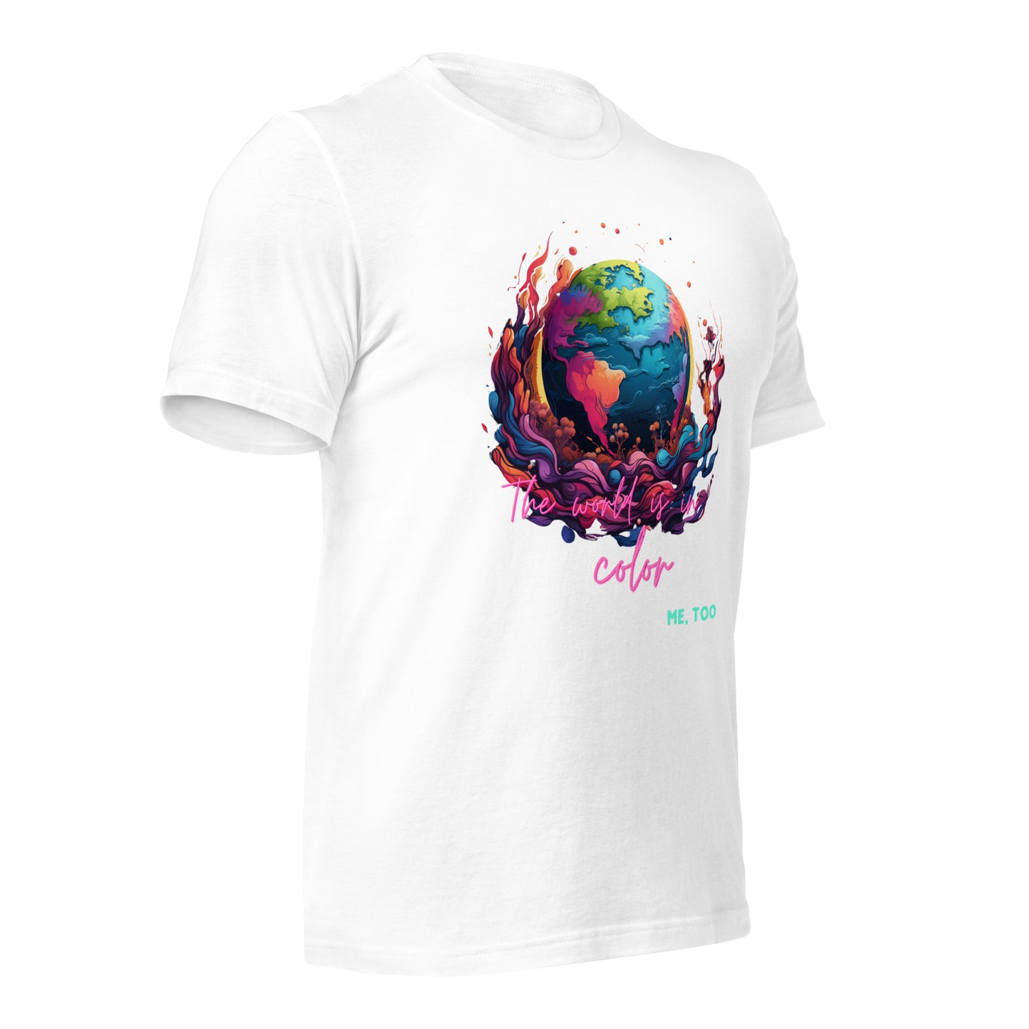 Unisex t-shirt WORLD Colours, Me Too