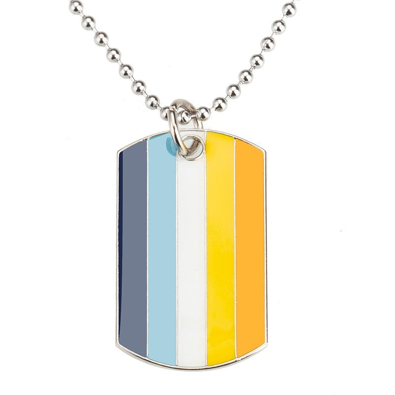 Rainbow Pansexual Pendant